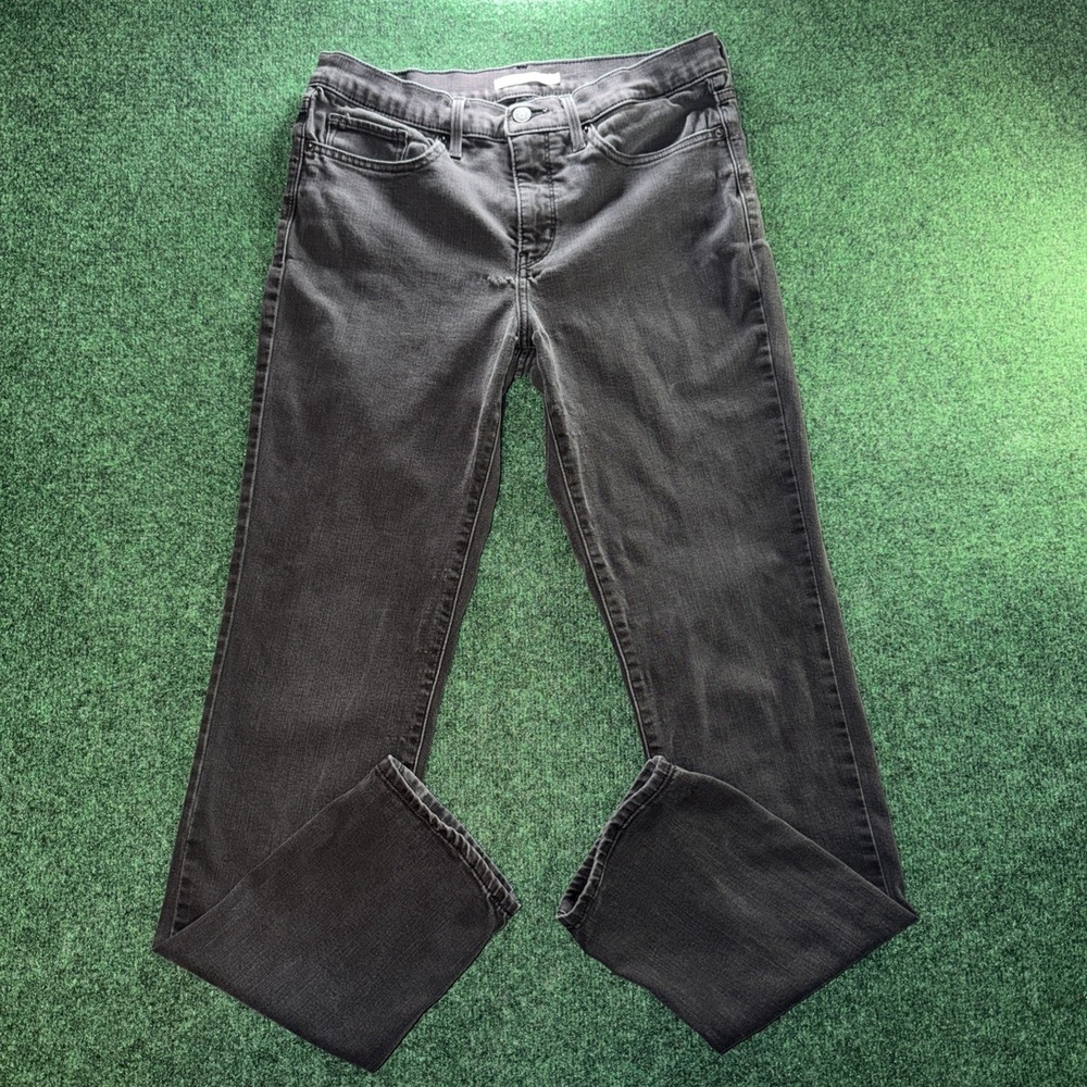 312 Levi Strauss Shaping Slim Jeans Women's Size 30 Black Jeans